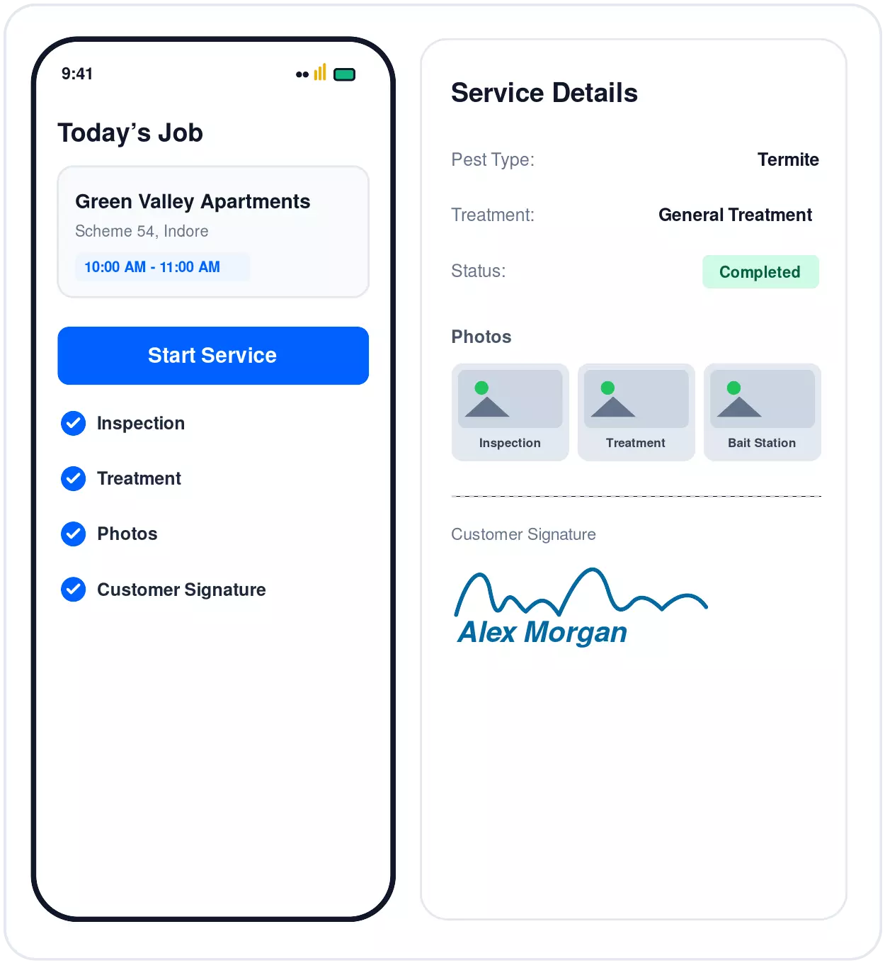 Technician Service App